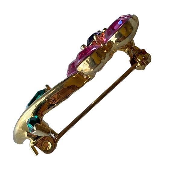 Swarovski Flower Brooch - Picture 3 of 8